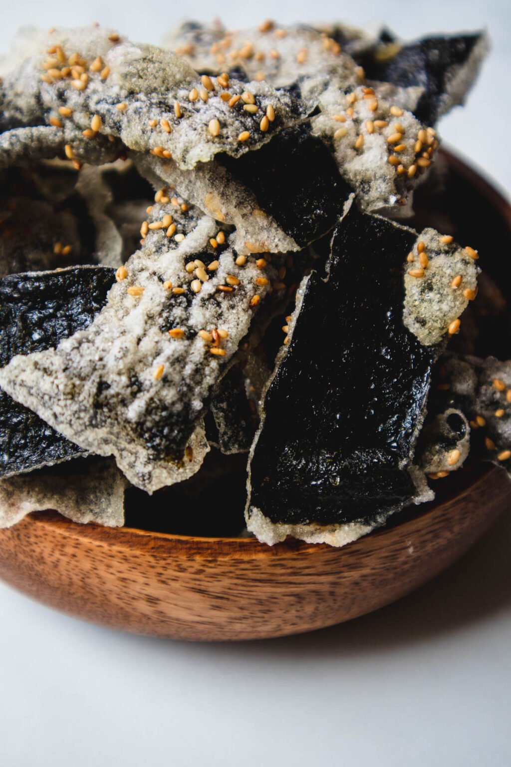 Fried Seaweed Chips Gim Bugak Mikha Eats