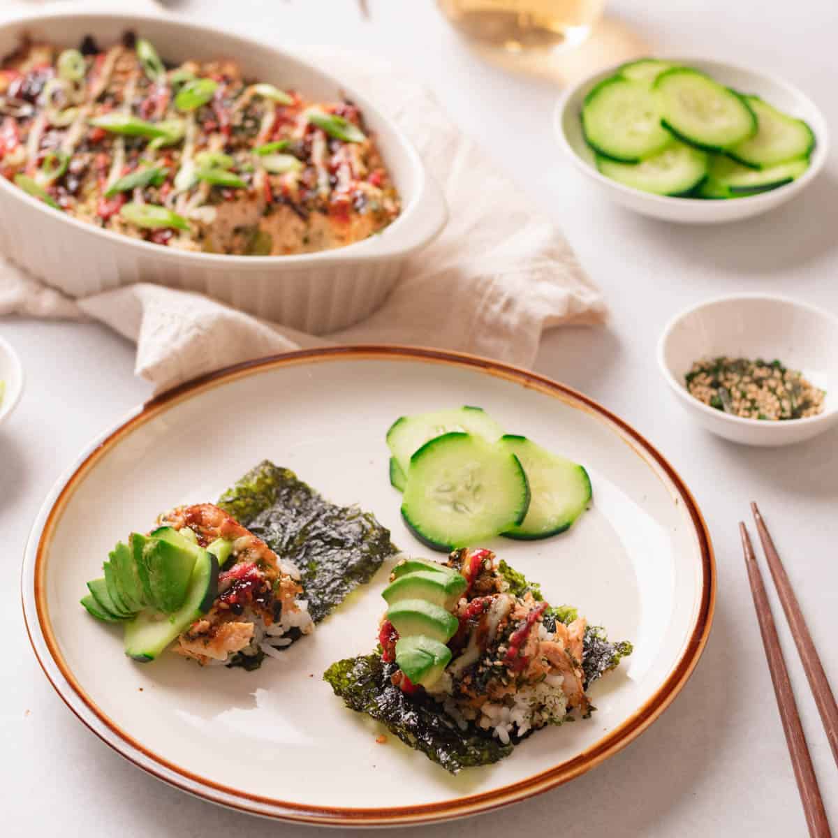 Tuna Sushi Bake-image