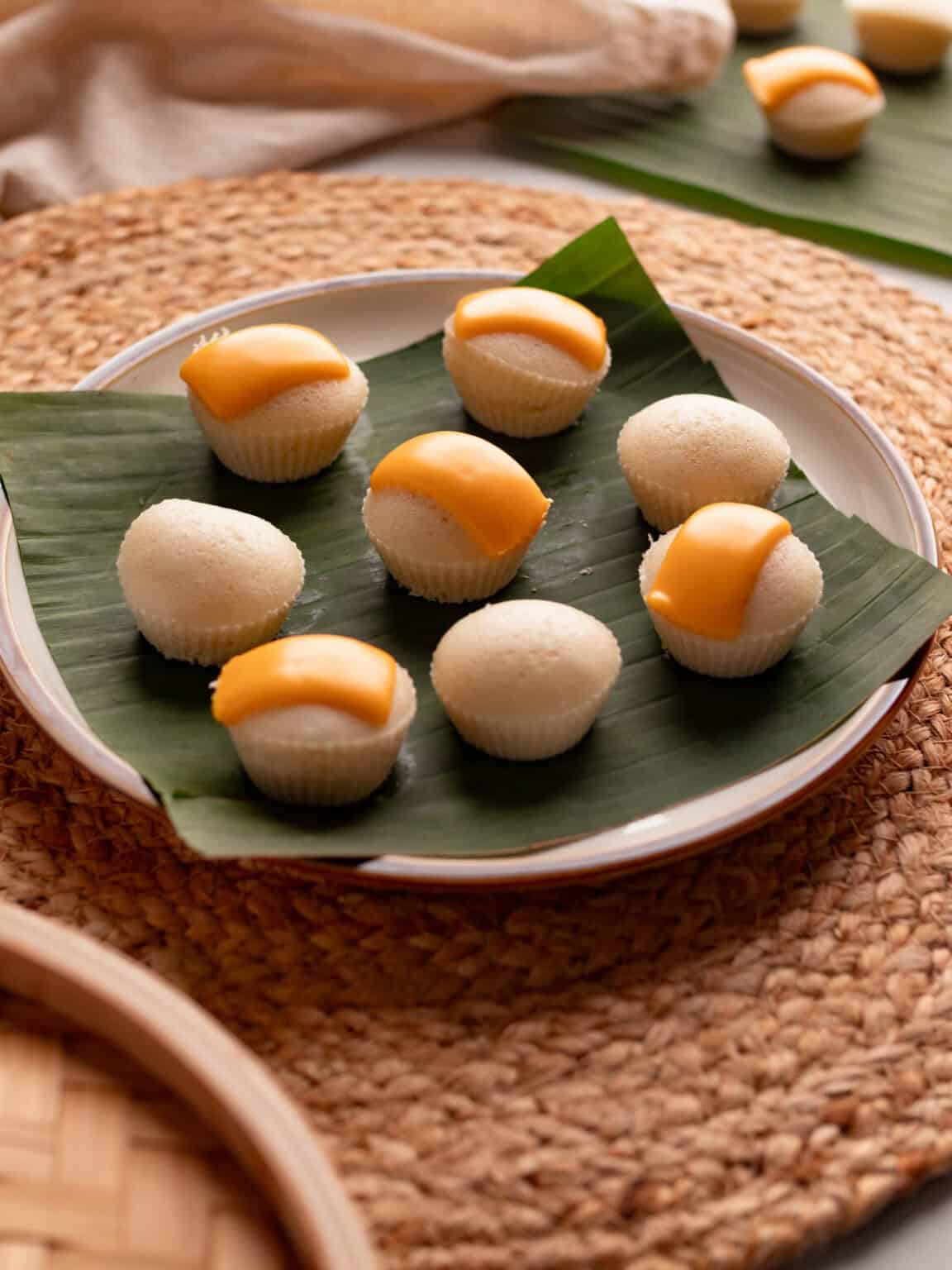Puto Filipino Steamed Rice Cakes 